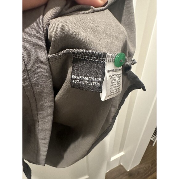 Travis Mathew Men’s Polo Gray Basic Performance Large Golf - Picture 3 of 5